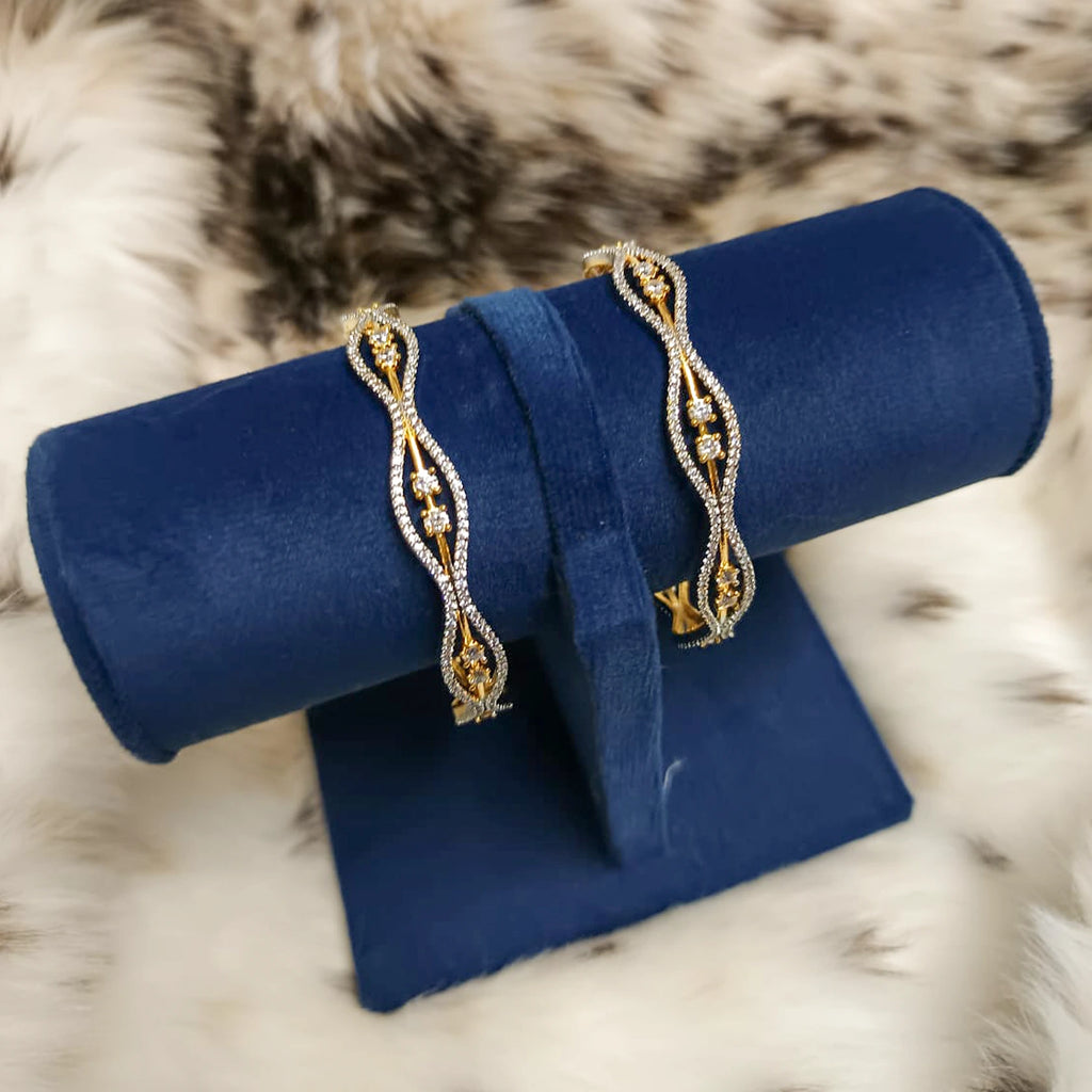 Cz-Silver-Alloy-Kangan-With-Gold-Plating-Size