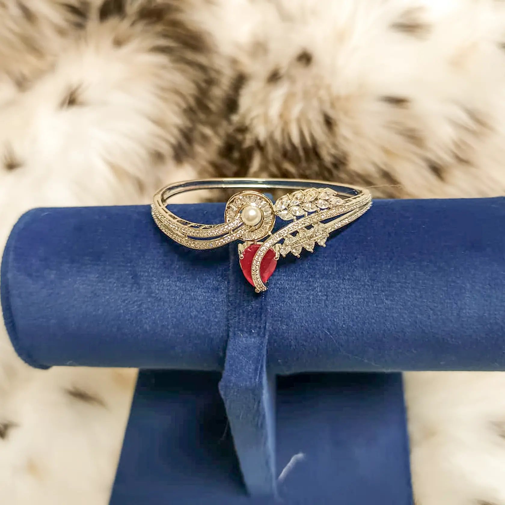 Beautiful-Ad-Ruby-Cz-Adjustable-Bracelet