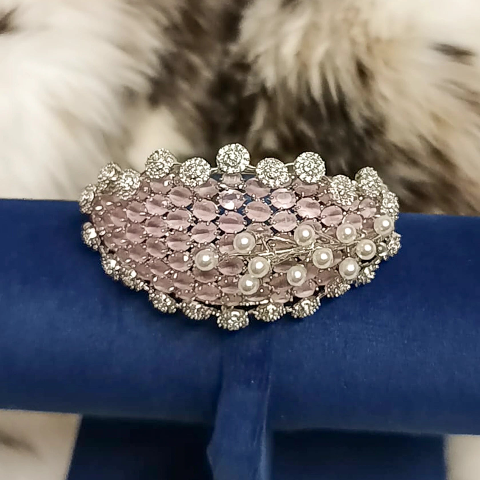 Beautiful-Cz-Silver-Alloy-Adjustable-Bracelet