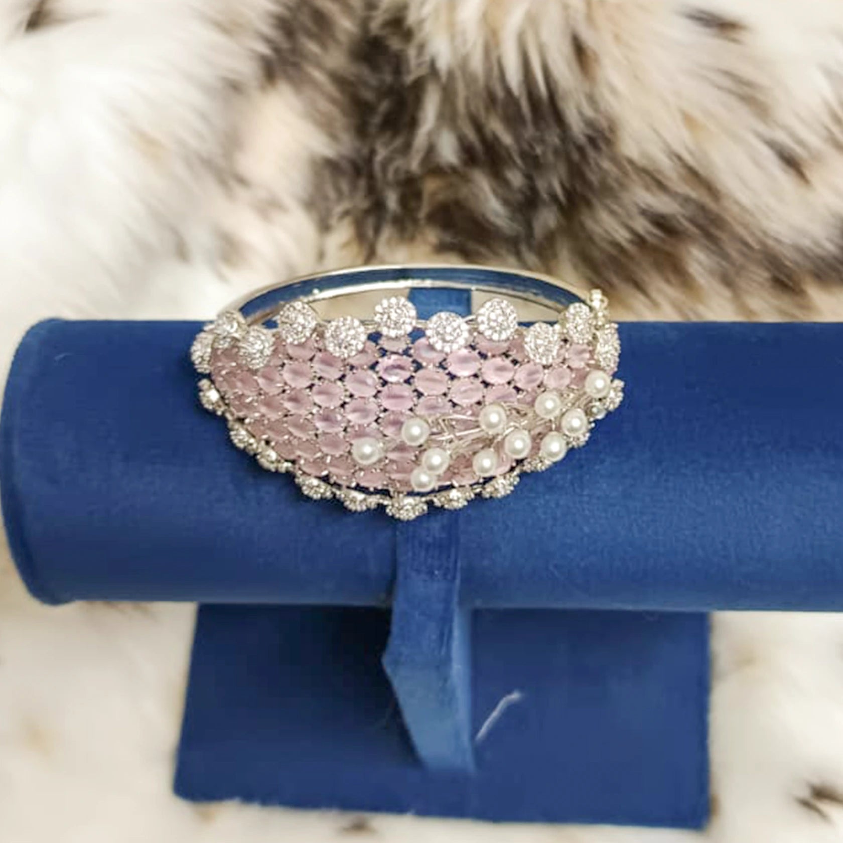 Beautiful-Cz-Silver-Alloy-Adjustable-Bracelet