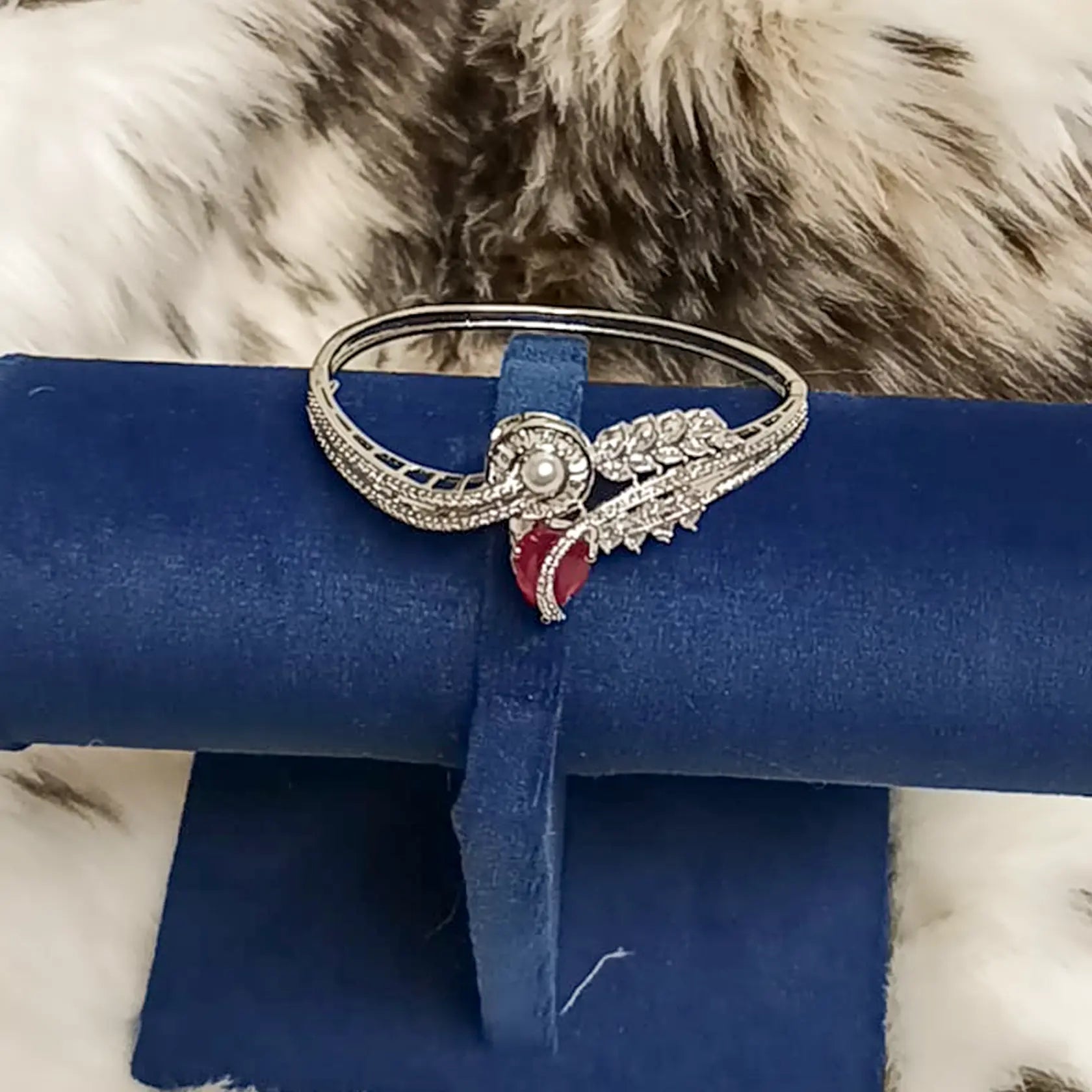 Beautiful-Ad-Ruby-Cz-Adjustable-Bracelet