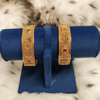 Real-Gold-Look-Polki-Adjustable-Kangan-Size-2-6