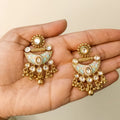 Antique-Gold-Polki-Earrings