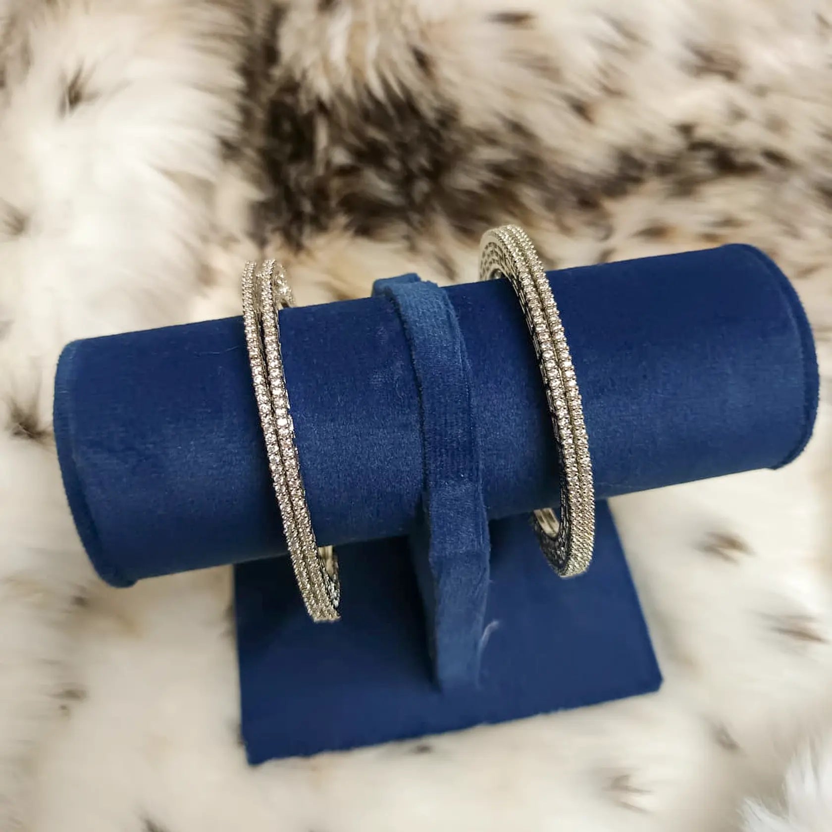 Ad-Silver-Alloy-Kangan-Set-Of-4-Size-2-6