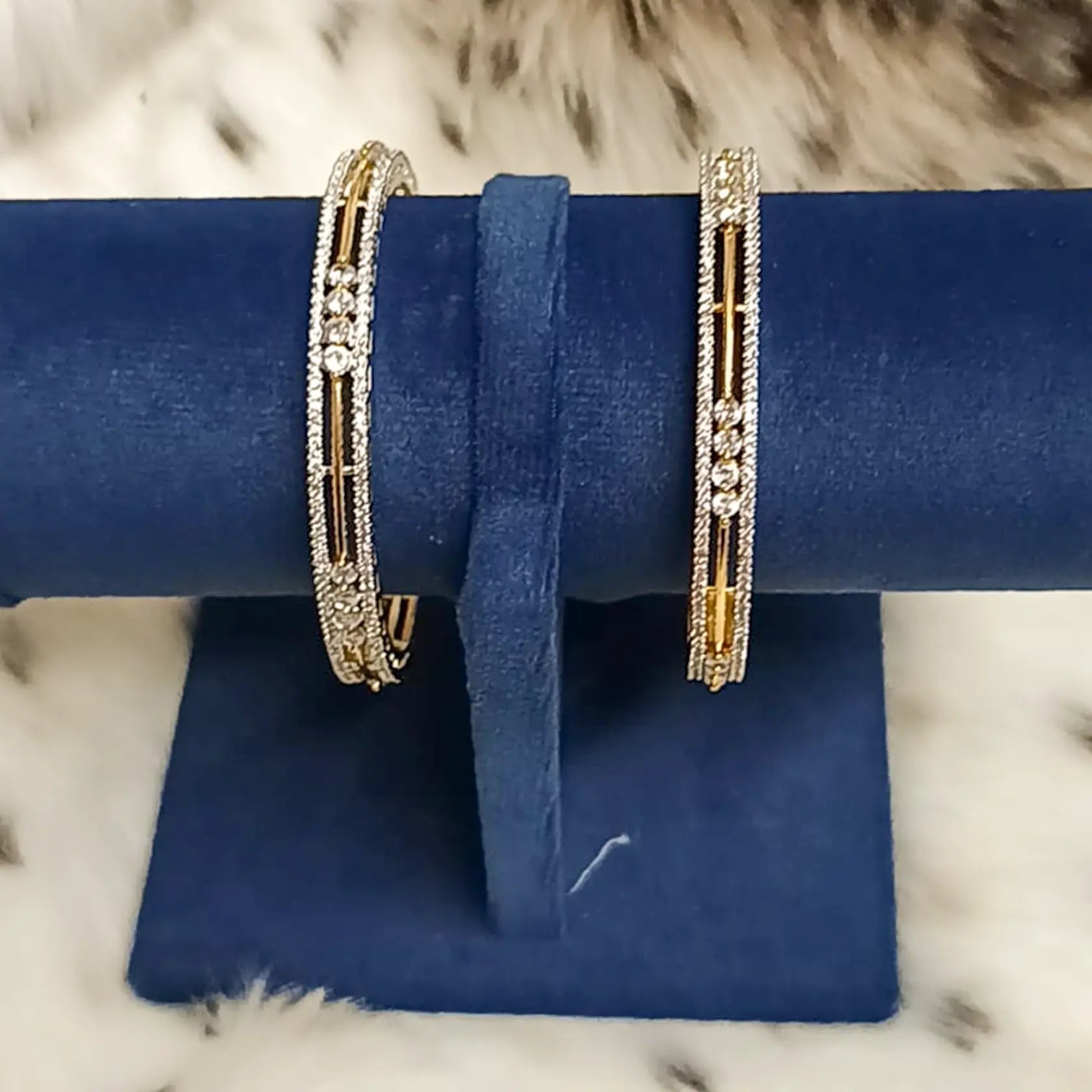 Silver-Alloy-Ad-Kangan-With-Gold-Plating