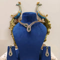 Silver-Alloy-Cz-Stone-Premium-Quality-Necklace-Set-2