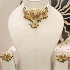 Jadau-Real-Look-Gold-Choker-Set-1