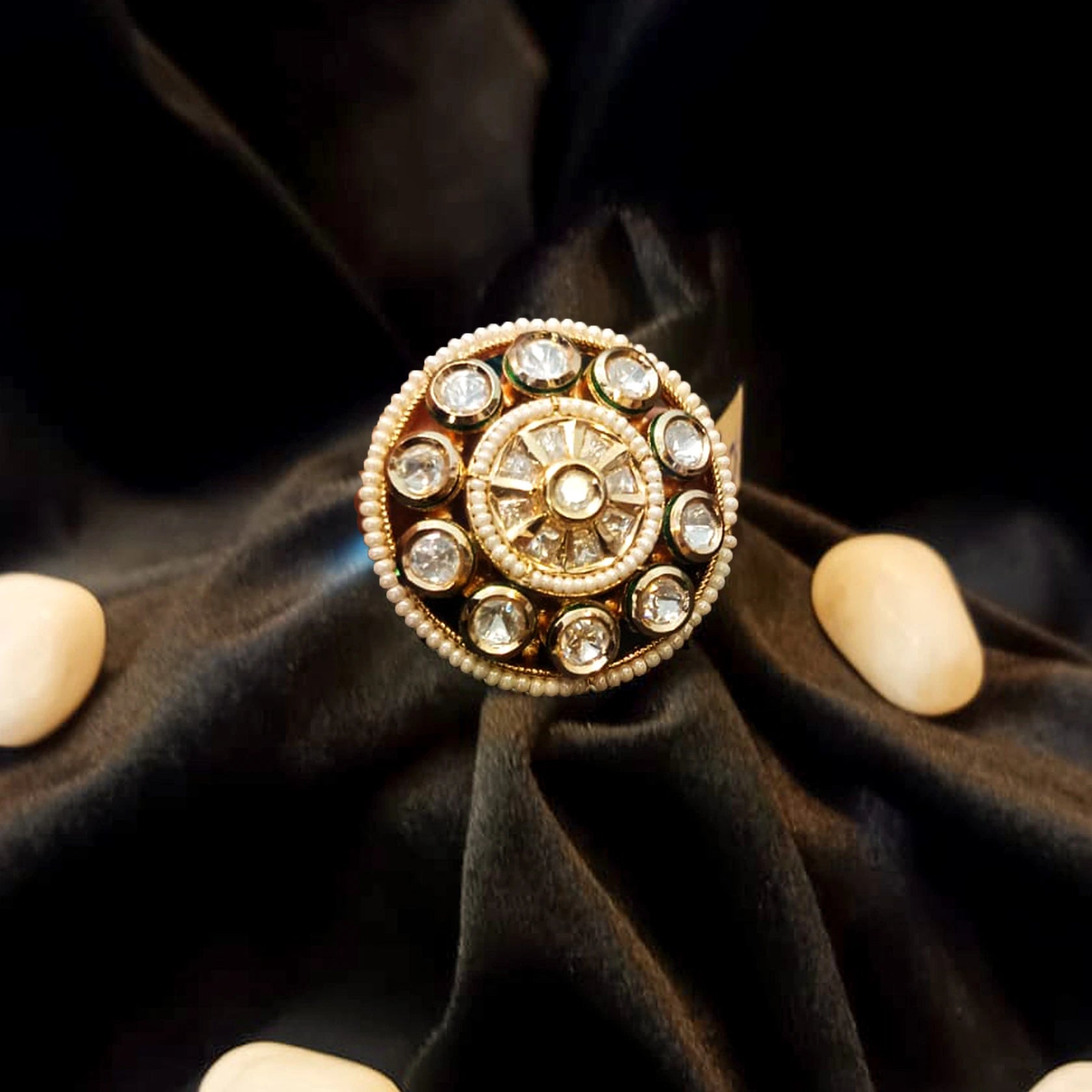 Kundan-Ad-Adjustable-Ring-Premium-Real-Look