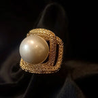Pearl-With-Diamond-Adjustable-Ring-Premium-Quality