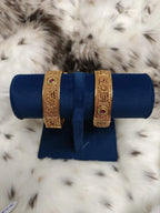Real-Gold-Look-Polki-Adjustable-Kangan-Size-2-6