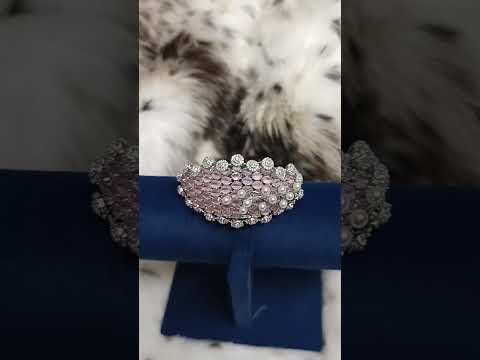 Beautiful-Cz-Silver-Alloy-Adjustable-Bracelet