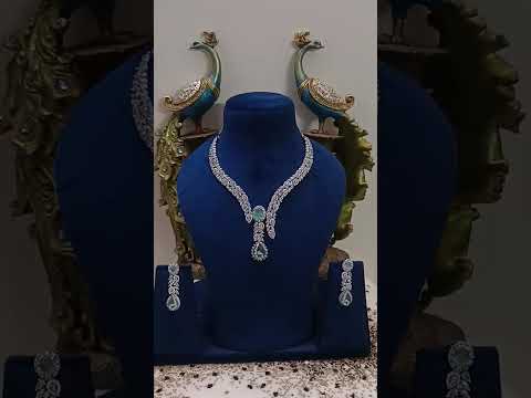 Silver-Alloy-Cz-Stone-Premium-Quality-Necklace-Set-3