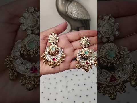 Real-Kundan-Polki-Chandbali-Earrings
