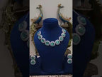 Silver-Alloy-Cz-Stone-Premium-Quality-Necklace-Set-With-Doublet-Stone